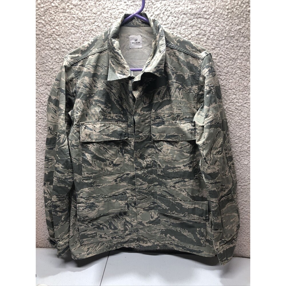US Air Force Military Utility Field Coat Digital Camouflage  Size 38 Regular